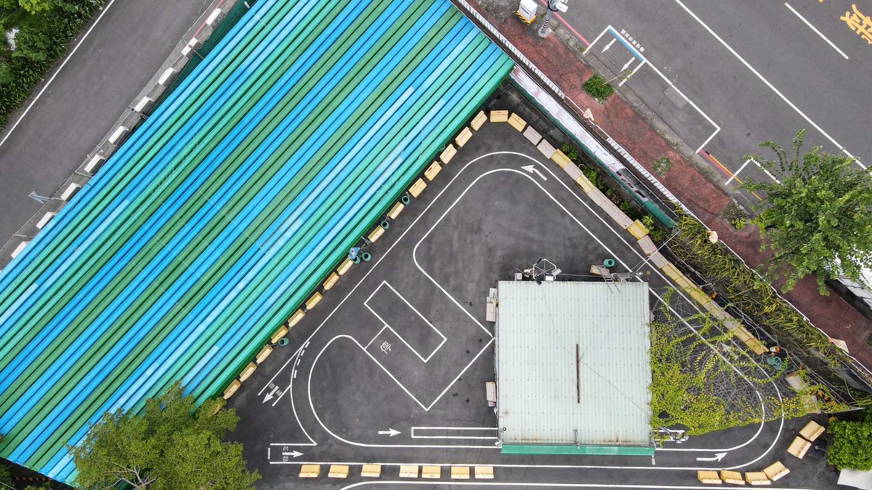 大豐駕訓班普通重型機車考場與練習場